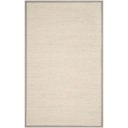 Safavieh Natural Fiber Large Rectangle RugsMarble & Khaki 10 x 14 ft. NF143E-10