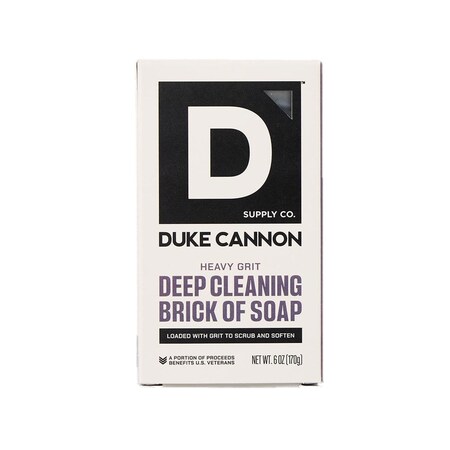 Duke Cannon Heavy Grit Mandarin and Mint Scent Bar Soap 6 oz BSDC-6