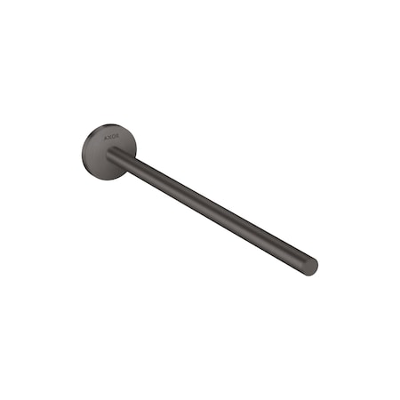 Axor Universal Circular Towel Bar, 14" in Brushed Black Chrome 42826340