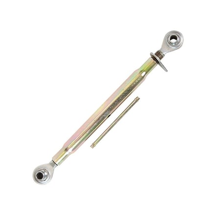 Koch Filter Top Link, 1-1/8 in NC Thread, Steel, Zinc-Plated 4035613