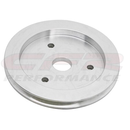 Hands On HZ-8841-C Chevy Big Block Chrome Aluminum Crank Pulley - 1 Groove Short HA1320632