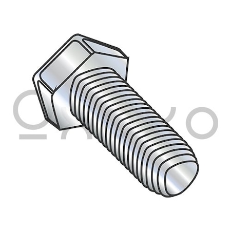 Oxoxo 1/4-20X5/8 Unslot Ind Hex Head Taptite AlternativeThread Roll Screw Full Thrd Zinc Bake Wax, 3000PK 437505