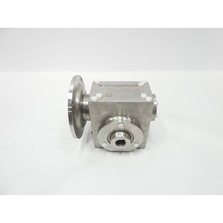 Grove Gear IRONMAN RIGHT ANGLE GEAR REDUCER 20:1 SS-HMQ-821-20-H1-56-16
