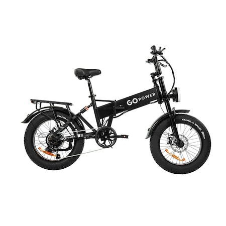 Gopowerbike GoExplore Foldable Electric Bike, Black BW1BLK