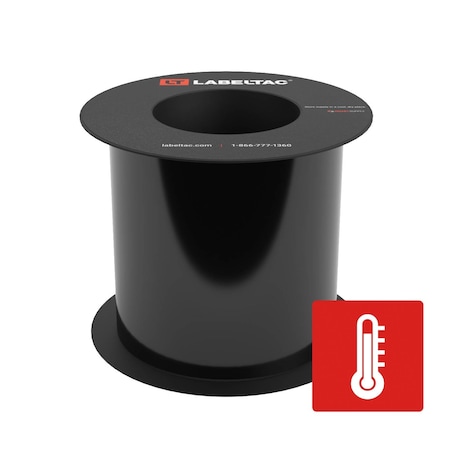 Labeltac High Temperature Supply 5in x 75ft LT9, Black LT503HT-C