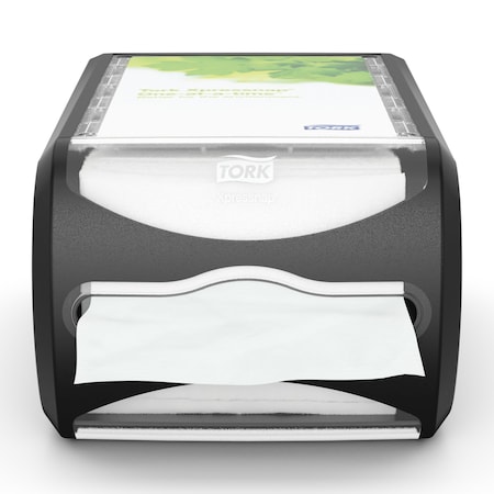 Tork Napkin Dispenser, Plastic, Countertop, 500 6432000