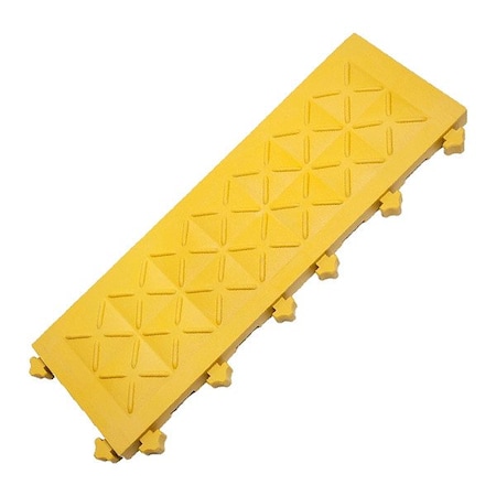 Safe-Flex Antifatigue Mat, Yellow, 6"Wx18"L, 1", PK10 A7-Y