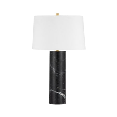 Hudson Valley Lighting Sprague 16.5 in. Table Lamp Aged Brass L4632-AGB