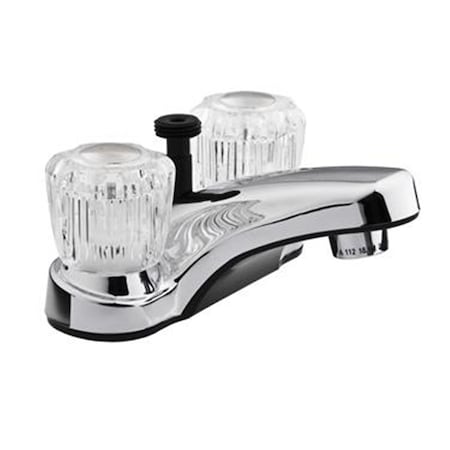 Dura Faucet DFPL720ACP Lavatory With Divertercrm Polished Chrome Plated Faucet D6U-DFPL720ACP