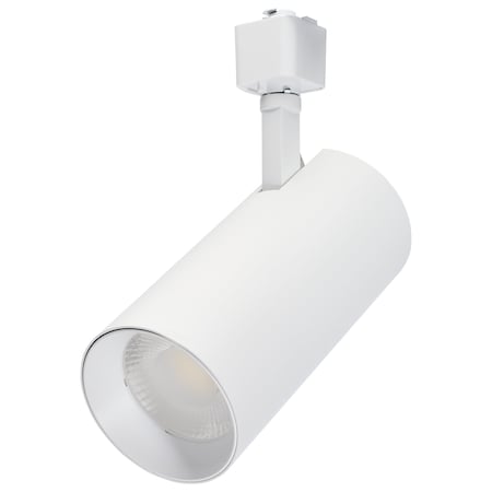 Nuvo 30 Watt LED Track Head 48 Degree Beam Spread 5 CCT Selectable Matte White Finish TH723