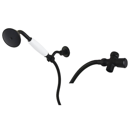 Kingston Brass Hand Shower Kit, Matte Black KX1050BD