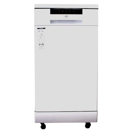 Spt 18 in. Energy Star Portable Dishwasher, White SP476318