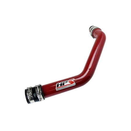 Hps Performance Upper Intercooler Charge Pipe Kit, Red, 17-103R