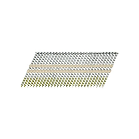 Metabo Hpt Framing Nails 3" L Plastic Strip Bright 21 deg Bright Brite, 4000PK 10105HPT