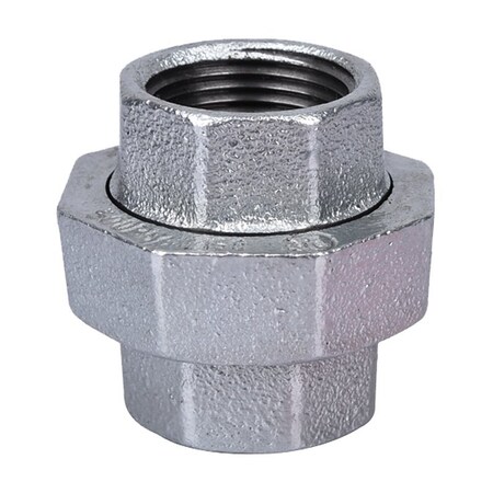 Prosource Exclusively Orgill Pipe Union, 1 in, Threaded, Malleable Iron, 40 Schedule, 300 psi Pressure 34B-1G