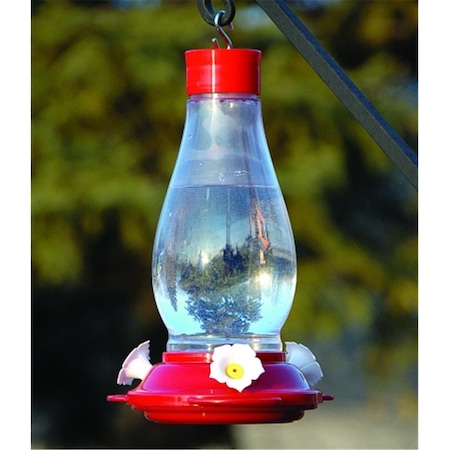 Audubon/Woodlink Plastic Hummingbird Feeder 24 Ounce Red NA35239 990978