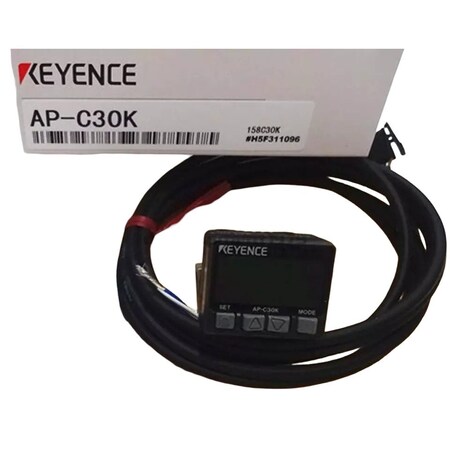 Keyence Sensor, Main Unit, Compound-Pressure, 101.3 to -101.3 kPa, NPN AP-C30K
