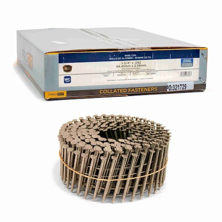 Camo 1-3/4" x .092, WIRE COIL RS 316SS 15 DEG 1.8M, 1800PK 0640111S