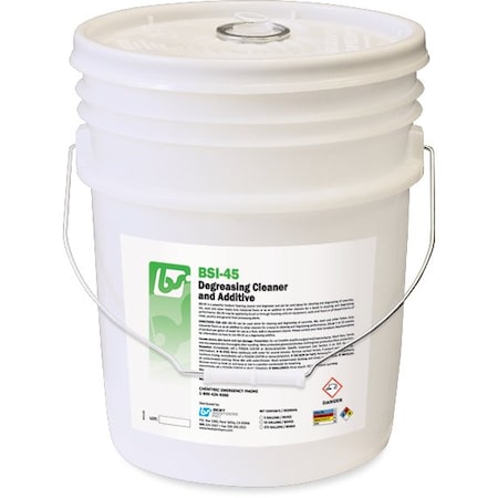 Best Sanitizers Degreasing Cleaner And Additive, 5 Gal Pail, Foam, Aqueous BSI452