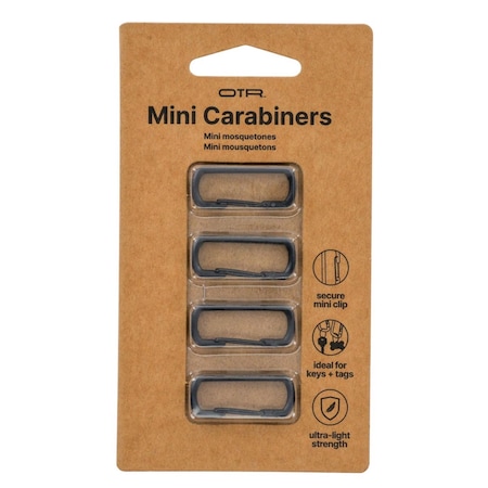 Otr Aluminum Black Carabiner 9988509
