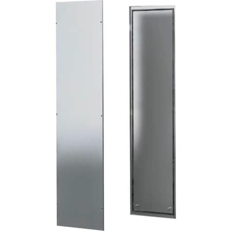 Rittal 1800H0500D Sidewalls Ts, Pair 8185235