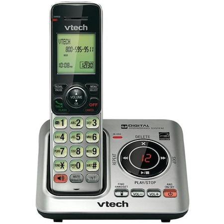 Abacus Dect 6.0 Expandable Speakerphone With Caller Id -single-handset System AB3677408