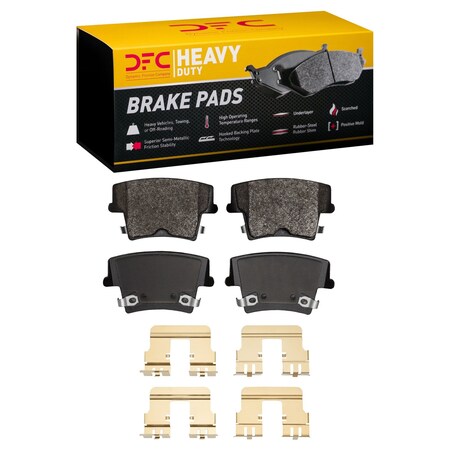Dfc Heavy Duty Disc Brake Pad Set,  1214-1057-01