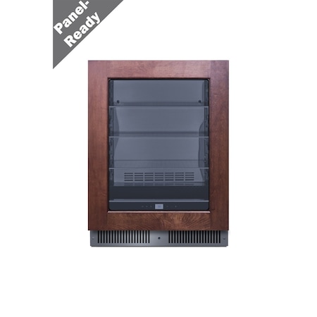 Summit 24in Wide Built-In Beverage Center Panel Not Included CL24BV1PNR