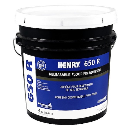 Ww Henry ConstructionAdhesive, White, 4gal, Pail 12636