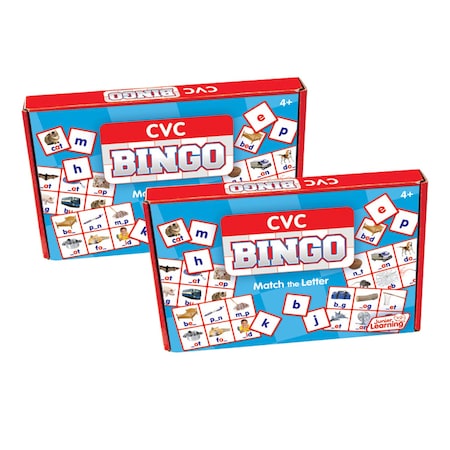 Junior Learning CVC Bingo, 2PK JL544