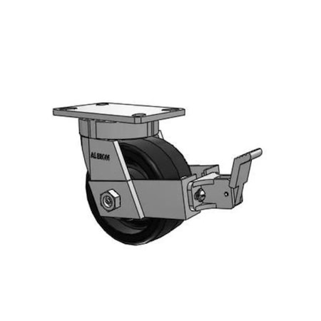 Albion Caster, Kingpinless, 6x3, 370TM06501SFBB 370TM06501SFBB