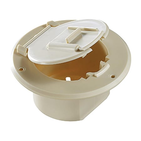 Overtime B122 Round Basic Hatch - Colonial White OV353972