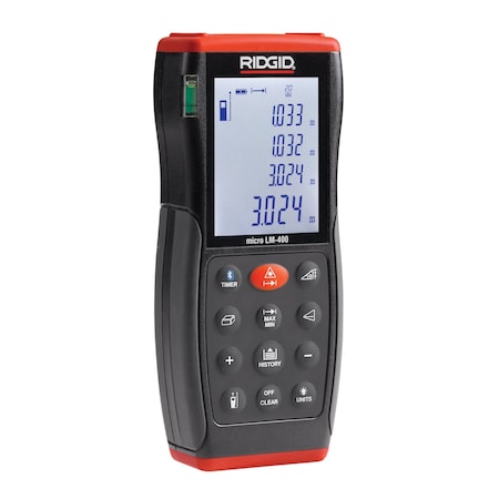 Ridgid Micro LM-400 Laser Distance Meter 36813
