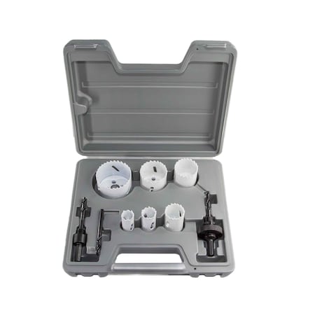 Drill America 9 Piece Bimetal Hole Saw Kit DMS04-9308