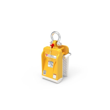 Aardwolf Lifting Clamp, Yellow, 1.2 in - 3 in AL75-R