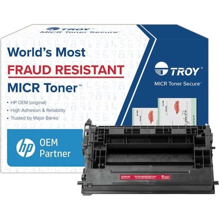 Troy Group TROY M607/M608/M609 MICR TONER SECURE CARTRIDGE YIELD APPROXIMATELY 11,000 PAGES 02-82040-001