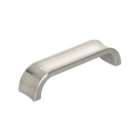 Amerock Concentric 3-3/4 in 96 mm Center-to-Center Satin Nickel Cabinet Pull BP36812G10