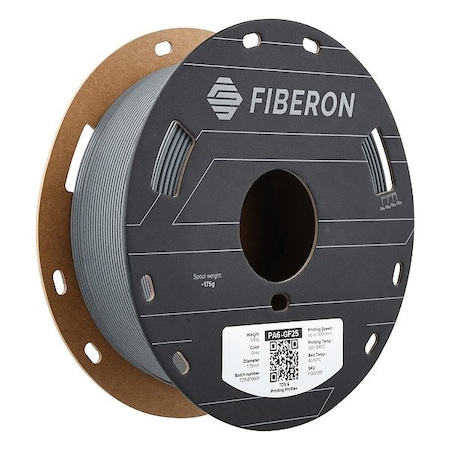 Polymaker Filament, 1.75 mm dia., Nylon, Gray FG02001