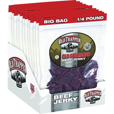 Old Trapper 4 Oz. Old Fashioned Beef Jerky 22125T