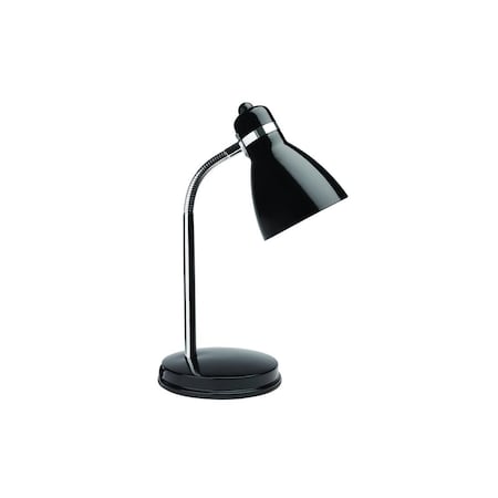 Newhouse Lighting Desk Lamp Oxford 13in Black Black NHDK-OX-BK