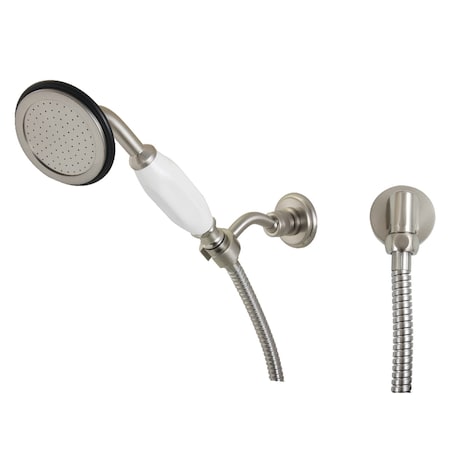 Kingston Brass Hand Shower Kit, Brushed Nickel KX10208BE