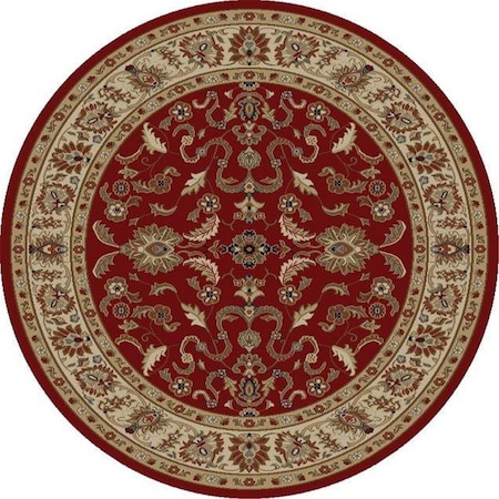 Concord Global Trading Concord Global  7 ft. 10 in. Ankara Agra - Round, Red 65109