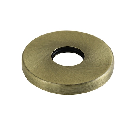 Kingston Brass Round Shower Arm Flange, Antique Brass K156F3