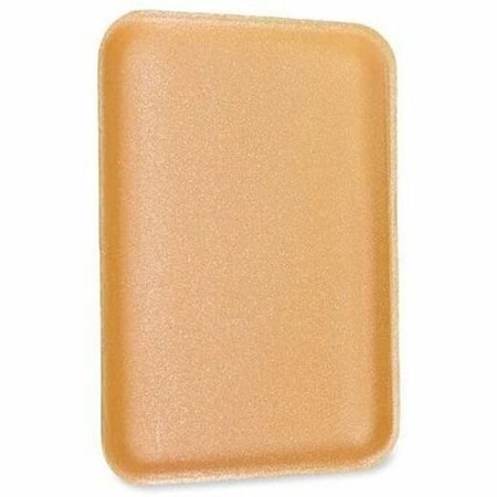 Gen Meat Trays, 13.81 x 9.25 x 2.7, Yellow, 100PK 1014YEL