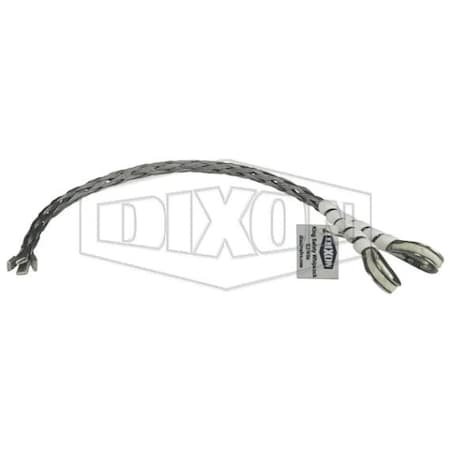 Dixon King Safety Whipsock, For Use with 0.315 to 0.5512 in OD Hoses, 3/8 in, 5000 psi, Carbon Steel KSW06