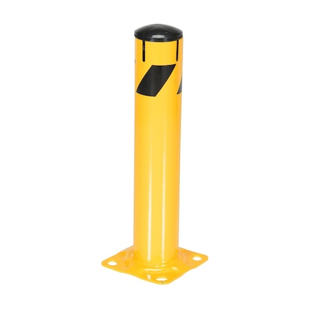 Vestil Steel Pipe Bollard With Chain Slots BOL-JK-36-4.5