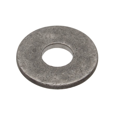 Zoro Select Flat Washer, For Screw Size #1 , Stainless Steel Plain Finish, 10 PK WASB#1R316