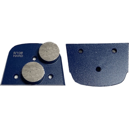 Vantage Product Diamond Grinding Disc for Lavina Grinders, 2 Round Segment, 8/10 Grit, Hard Bond M-LAV-2R0810-H
