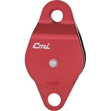 Cmi Black and Red Plift Double Pulley Bucket Aluminum Sheave 435560