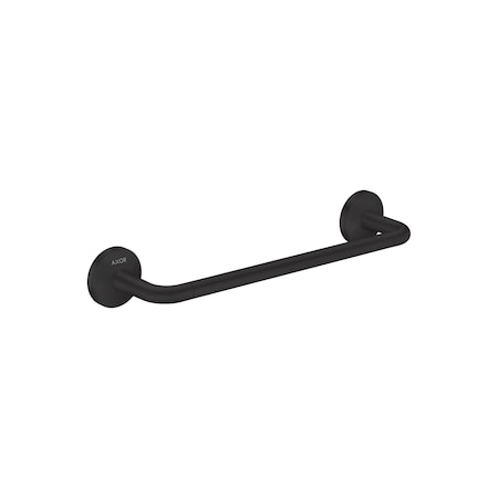 Axor Universal Circular Towel Bar, 12" in Matte Black 42813670